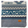 Inca Ecuadorian Blanket, Aztec / Southwest Artisan Style | Condor Gray