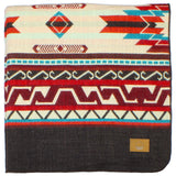 Inca Ecuadorian Blanket, Aztec / Southwest Artisan Style | Pachamama Brown